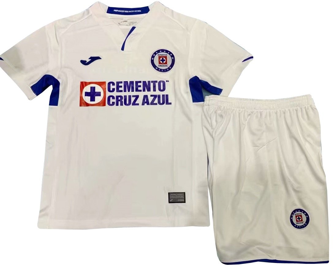 Kit infantil oficial Joma Cruz Azul 2019 2020 II jogador